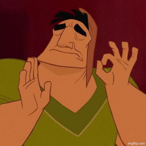 image tagged in pacha perfect | made w/ Imgflip meme maker