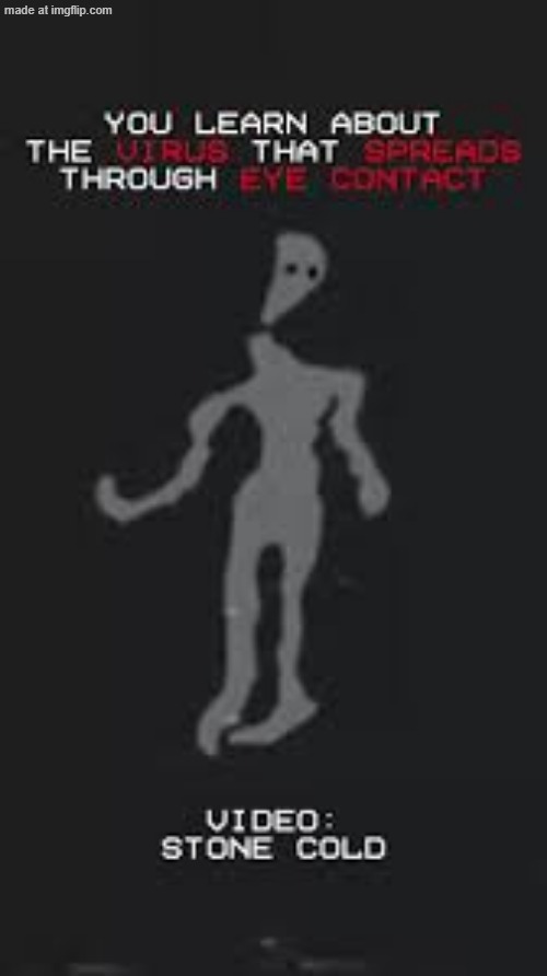 the redesign of that one dragnoc is gonna be inspired by this analog horror | made w/ Imgflip meme maker