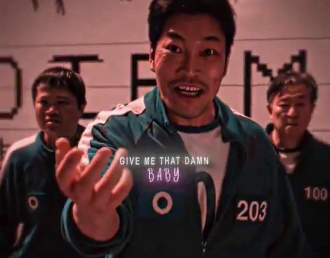 Give me that damn baby Blank Meme Template