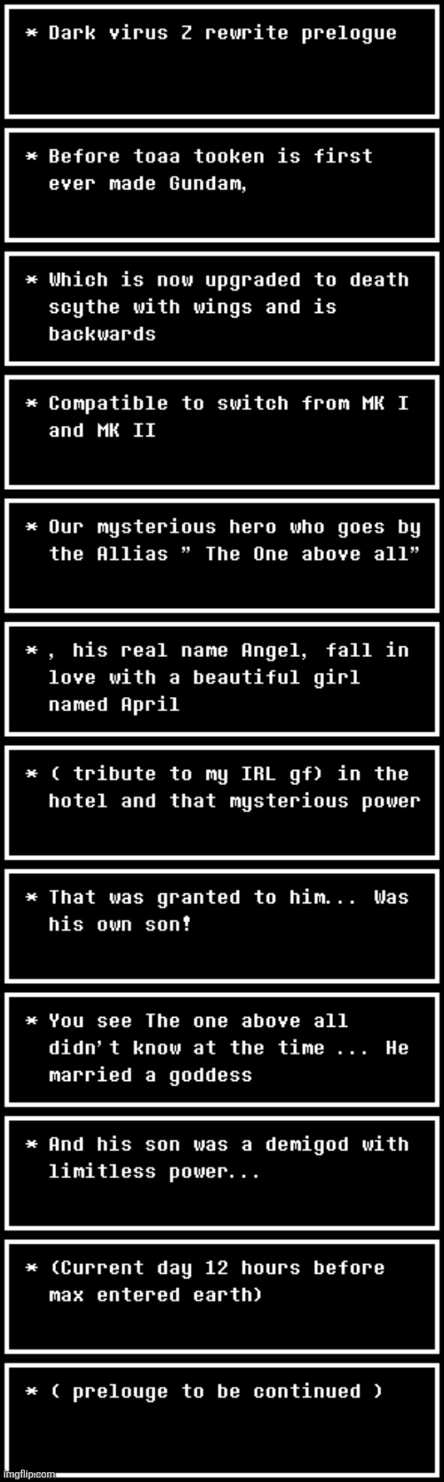 Btw this is when toaa was still human | made w/ Imgflip meme maker