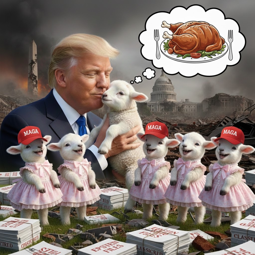 DELICIOUS LITTLE LAMBS Blank Meme Template