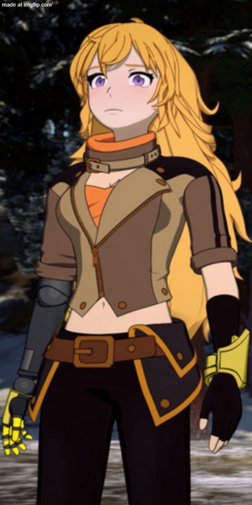 RWBY Yang Xiao Long | image tagged in rwby yang xiao long | made w/ Imgflip meme maker