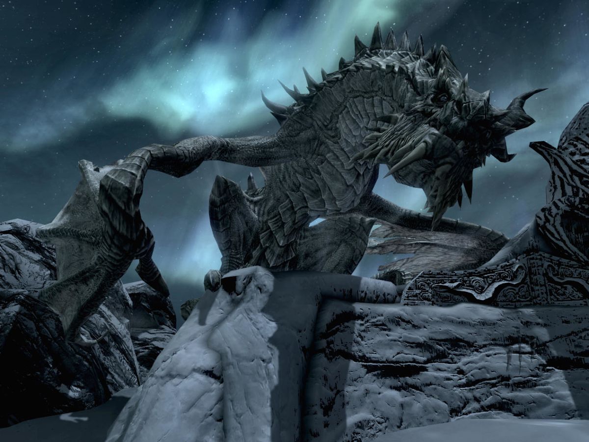 Paarthurnax Blank Meme Template