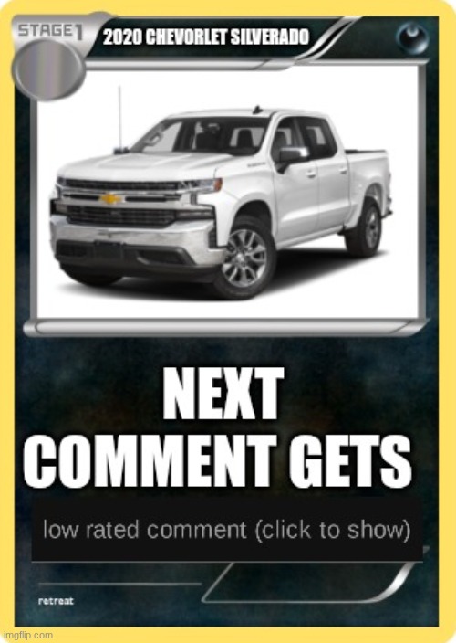 image tagged in yes 2020 chevy | made w/ Imgflip meme maker