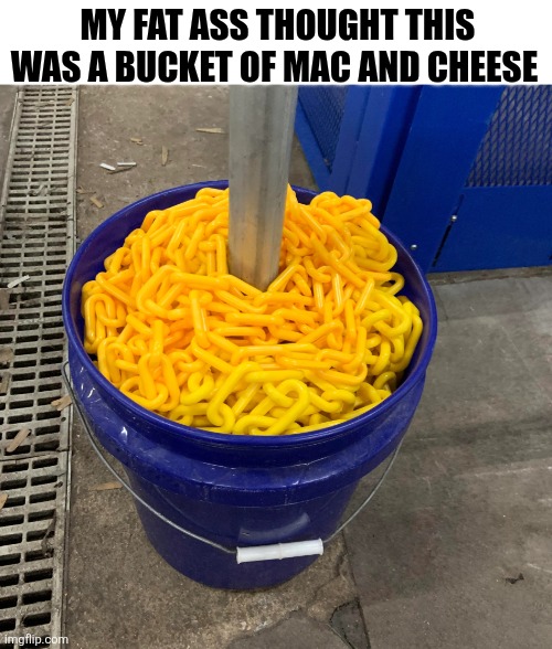 My Fat Ass Thought This Was A Bucket Of Mac And Cheese | MY FAT ASS THOUGHT THIS WAS A BUCKET OF MAC AND CHEESE | image tagged in chrisjoines1 | made w/ Imgflip meme maker
