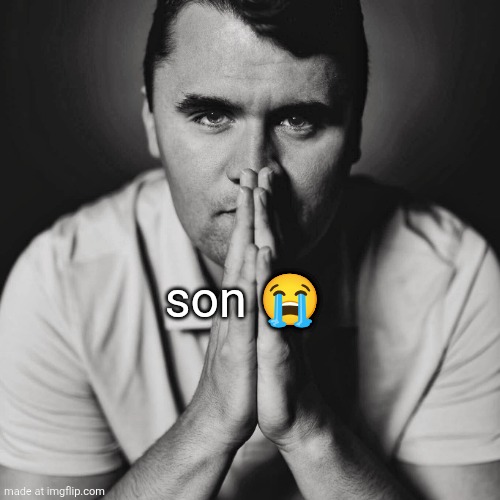 Charlie Kirk | son ? | image tagged in charlie kirk | made w/ Imgflip meme maker
