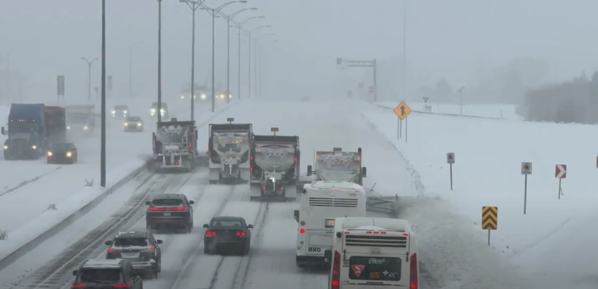 Winter Road Blank Meme Template