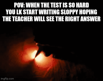 the test - Imgflip