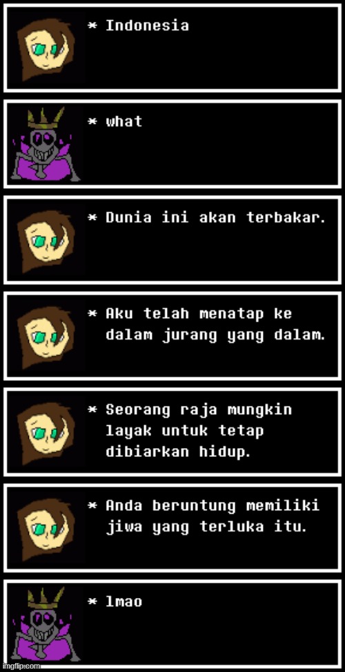 I will send you to outdonesia | made w/ Imgflip meme maker