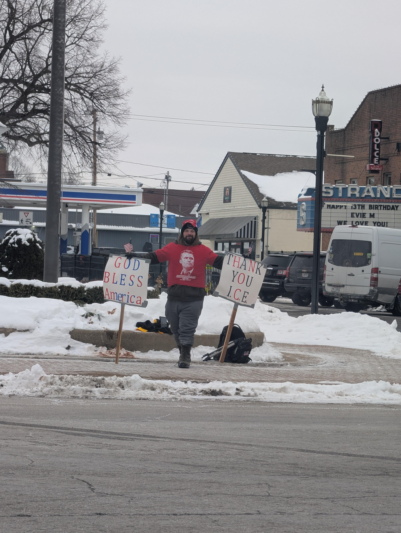 Clown holds a sign Blank Meme Template