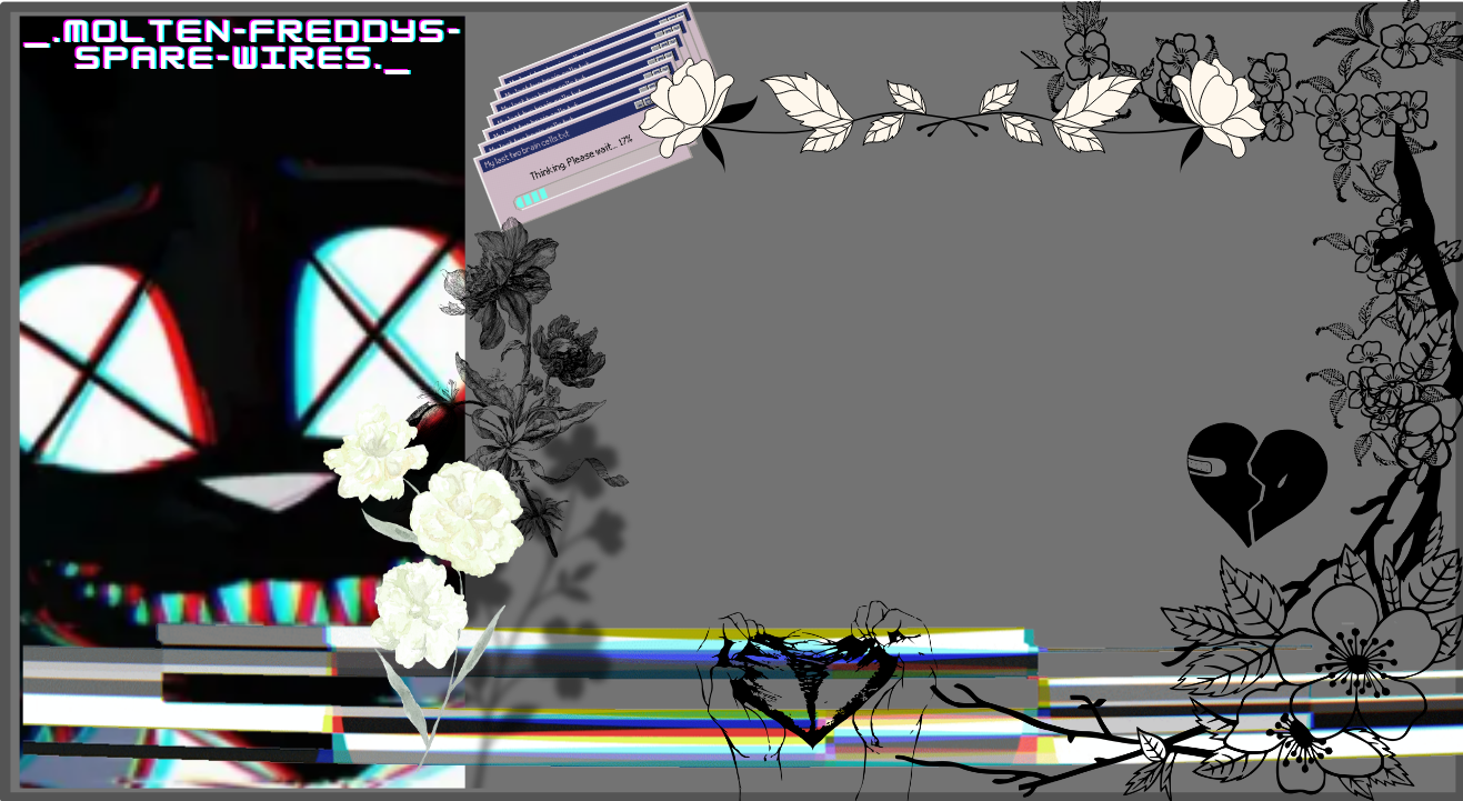 Shadow Bonnie Temp! Blank Meme Template