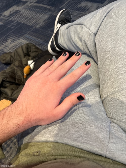 Did my other hand finally (I have rehearsal for theater) | made w/ Imgflip meme maker