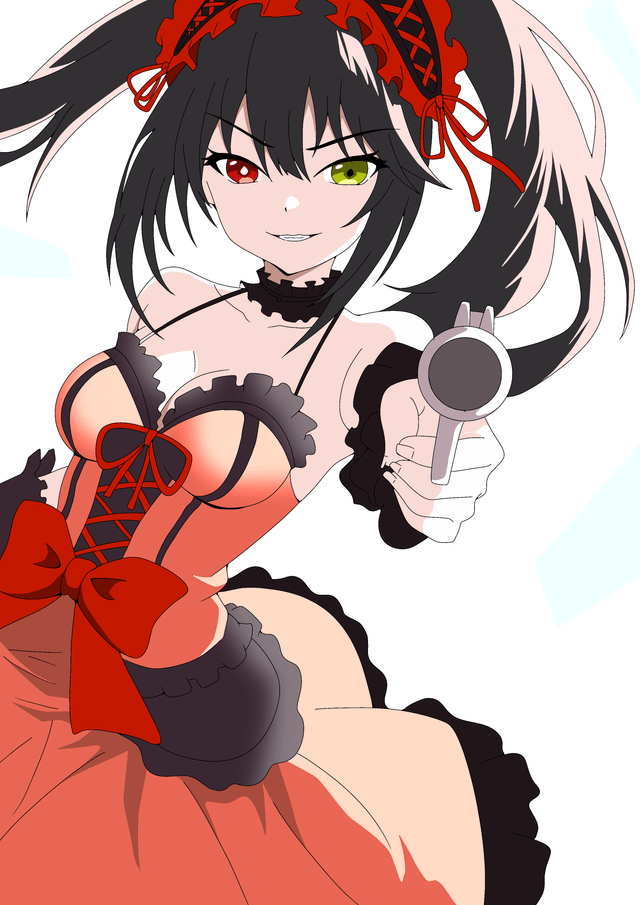 Kurumu Tokisaki Blank Meme Template