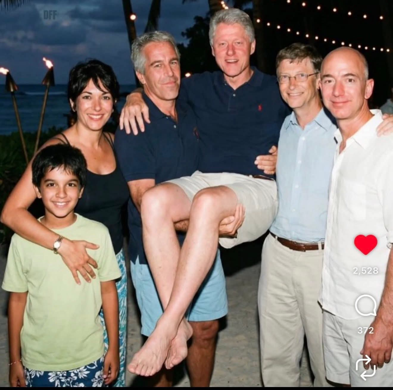 Comrade Zohran with Elites Blank Meme Template