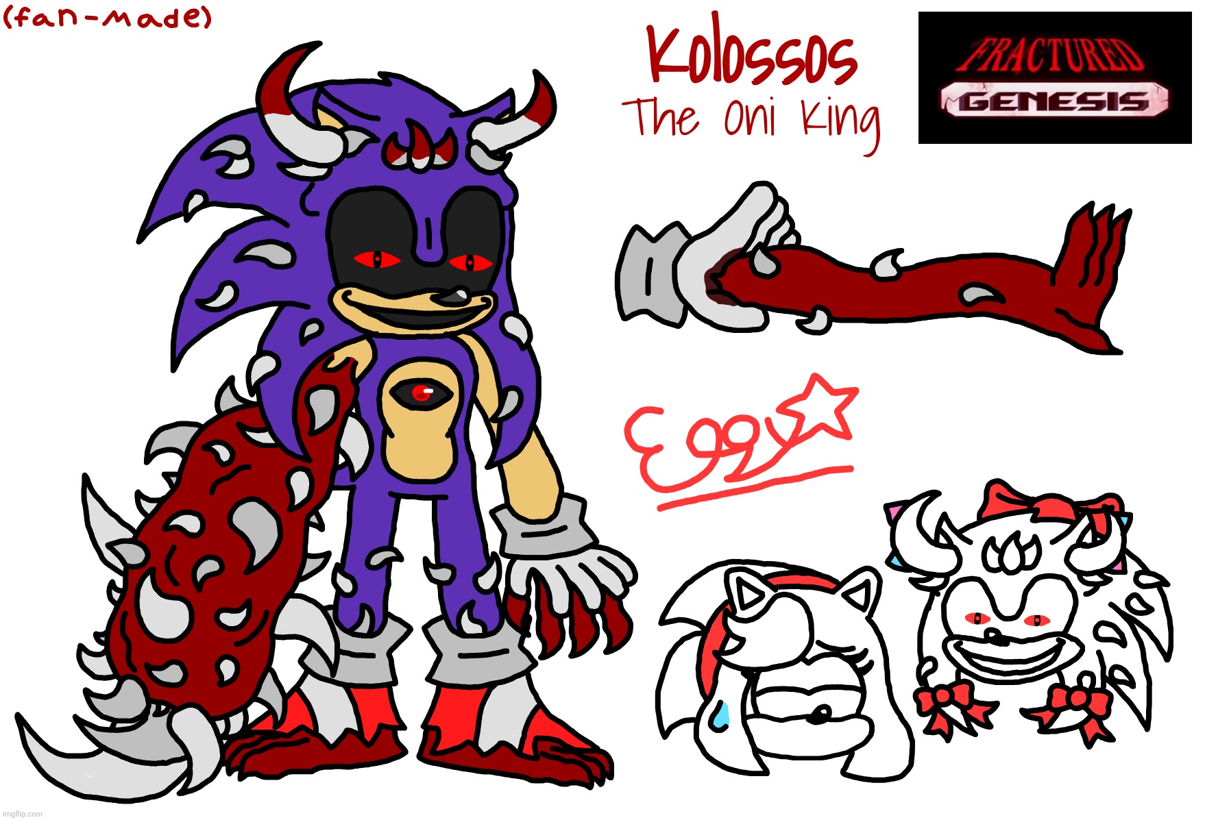 Kolossos Design for Fractured Genesis I made, I love the project so far and wanted to contribute to its growth in some way. | made w/ Imgflip meme maker
