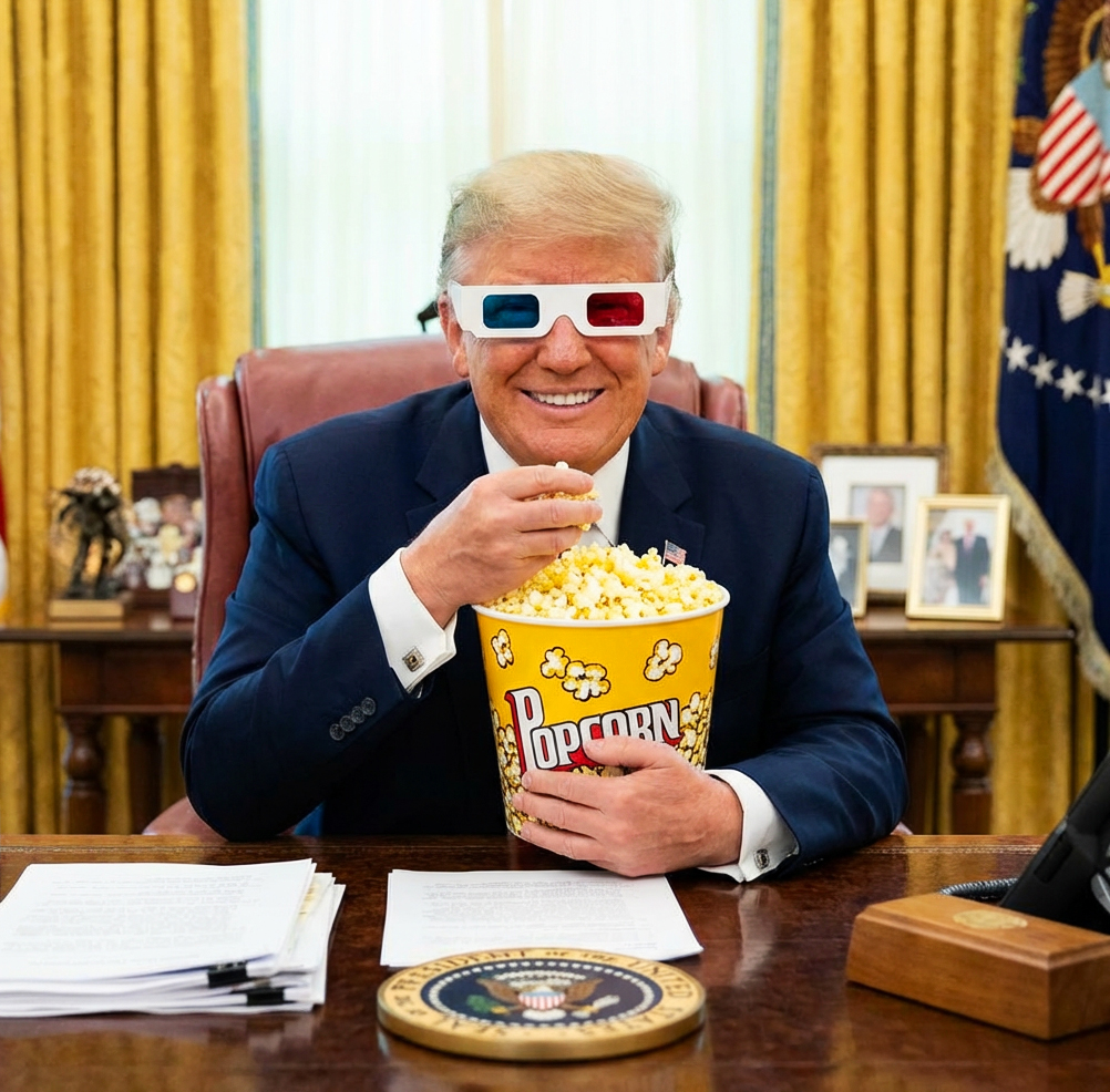 #XRP589, Trump Popcorn, XRPBTC Blank Meme Template