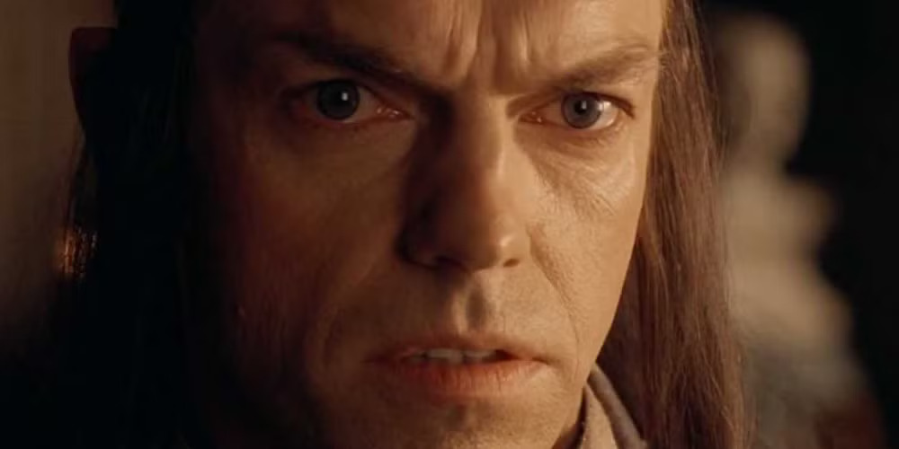 LoTR Elrond Blank Meme Template