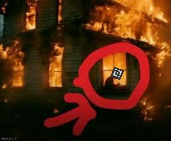 . | image tagged in man writing in burning house | made w/ Imgflip meme maker