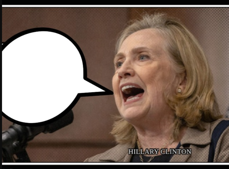 High Quality Hillary Clinton Blank Meme Template