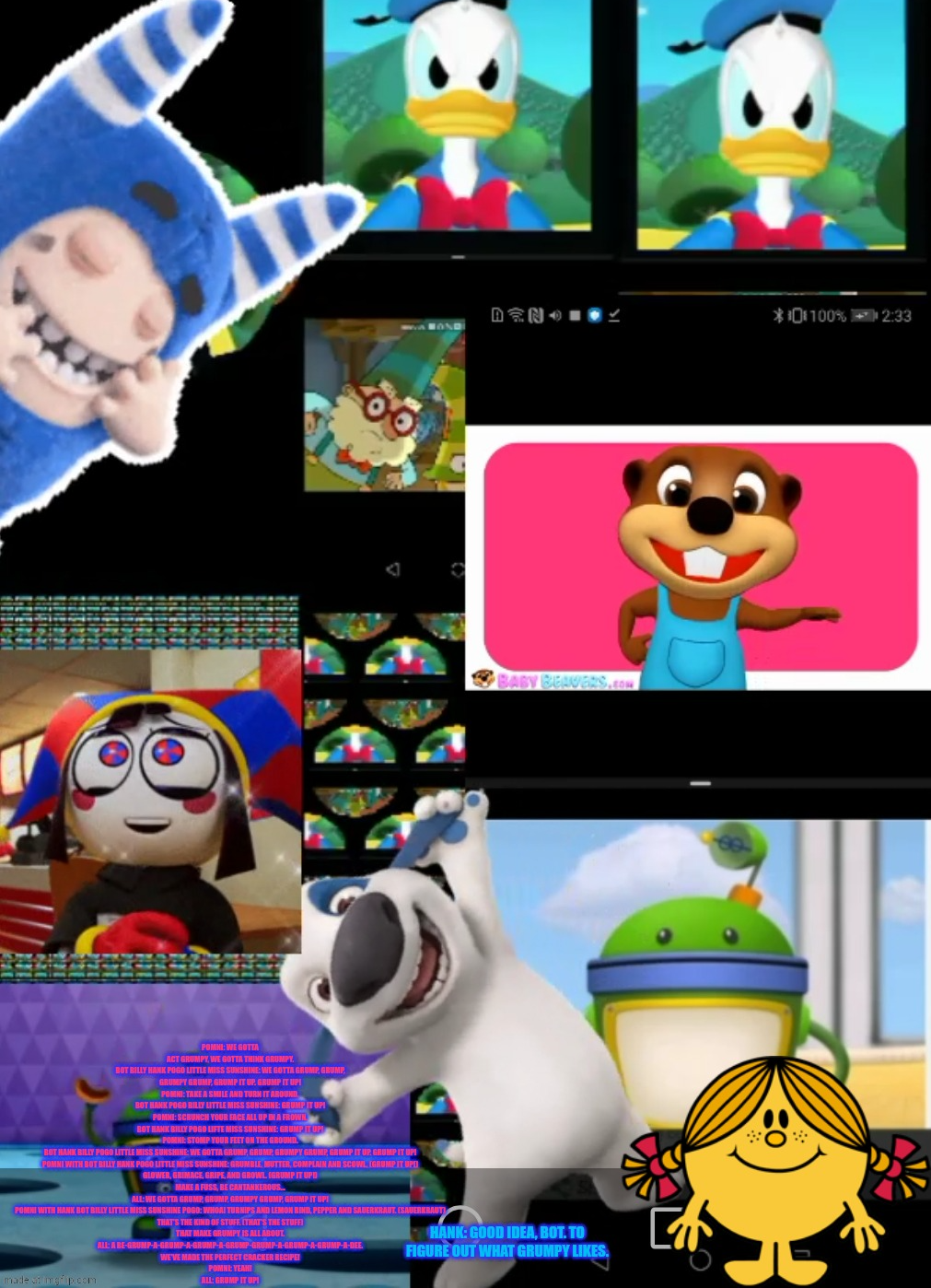 Grump it up! Blank Meme Template