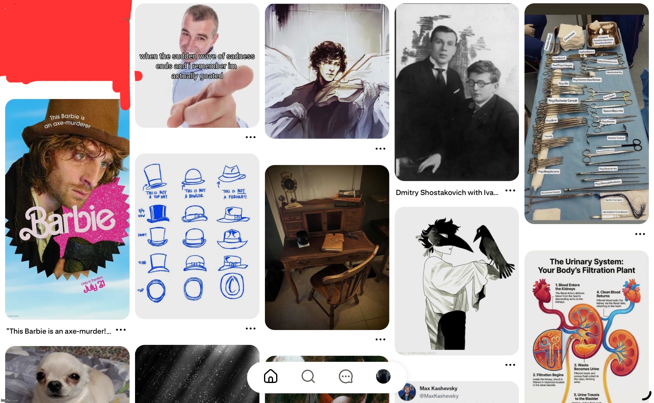 How my pinterest feed usually looks like | made w/ Imgflip meme maker