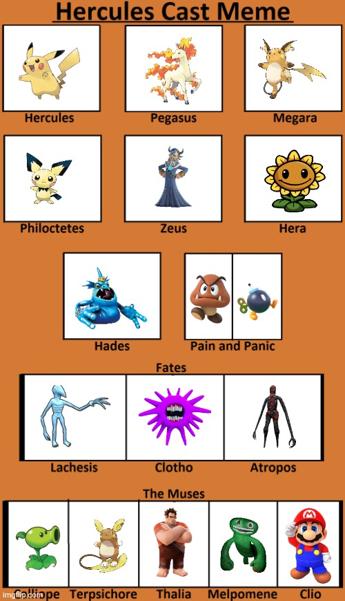 Hercules cast | image tagged in hercules cast | made w/ Imgflip meme maker