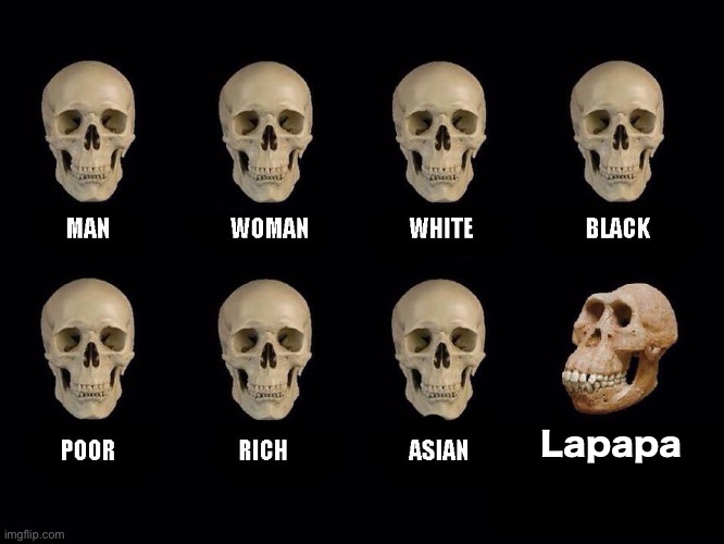 Like his drawings are not even funny, it’s straight up disgusting it makes me want to throw up | Lapapa | image tagged in empty skulls of truth,content farms,are,stupid | made w/ Imgflip meme maker