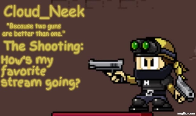 Jay_Neek Announcement Template (Primary) | How's my favorite stream going? | image tagged in jay_neek announcement template primary | made w/ Imgflip meme maker