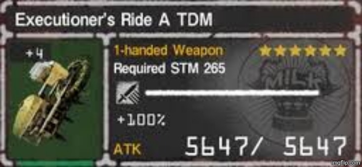 Executioner's Ride A TDM | image tagged in executioner's ride a tdm | made w/ Imgflip meme maker
