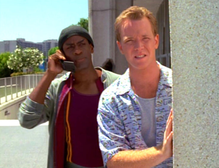 Tuvok and Paris Blank Meme Template