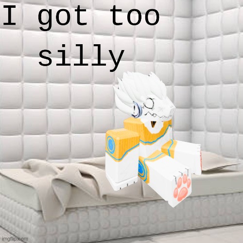 a little too silly | image tagged in silly,furry | made w/ Imgflip meme maker