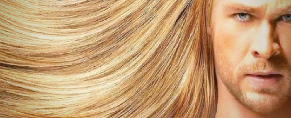 Thor hair Blank Meme Template