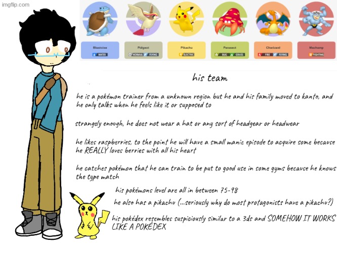 my sona in pokémon because uhhhh...idk, i was bored [now who wanna battle >:)] | image tagged in pokemon,yes | made w/ Imgflip meme maker