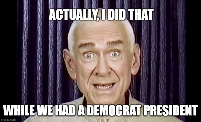 heaven's gate | ACTUALLY, I DID THAT WHILE WE HAD A DEMOCRAT PRESIDENT | image tagged in heaven's gate | made w/ Imgflip meme maker