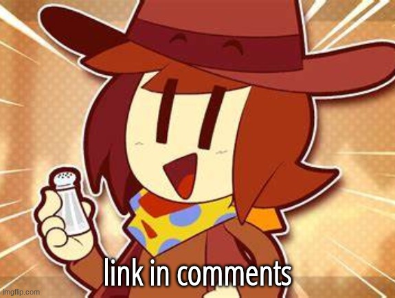 salty | link in comments | image tagged in salty | made w/ Imgflip meme maker