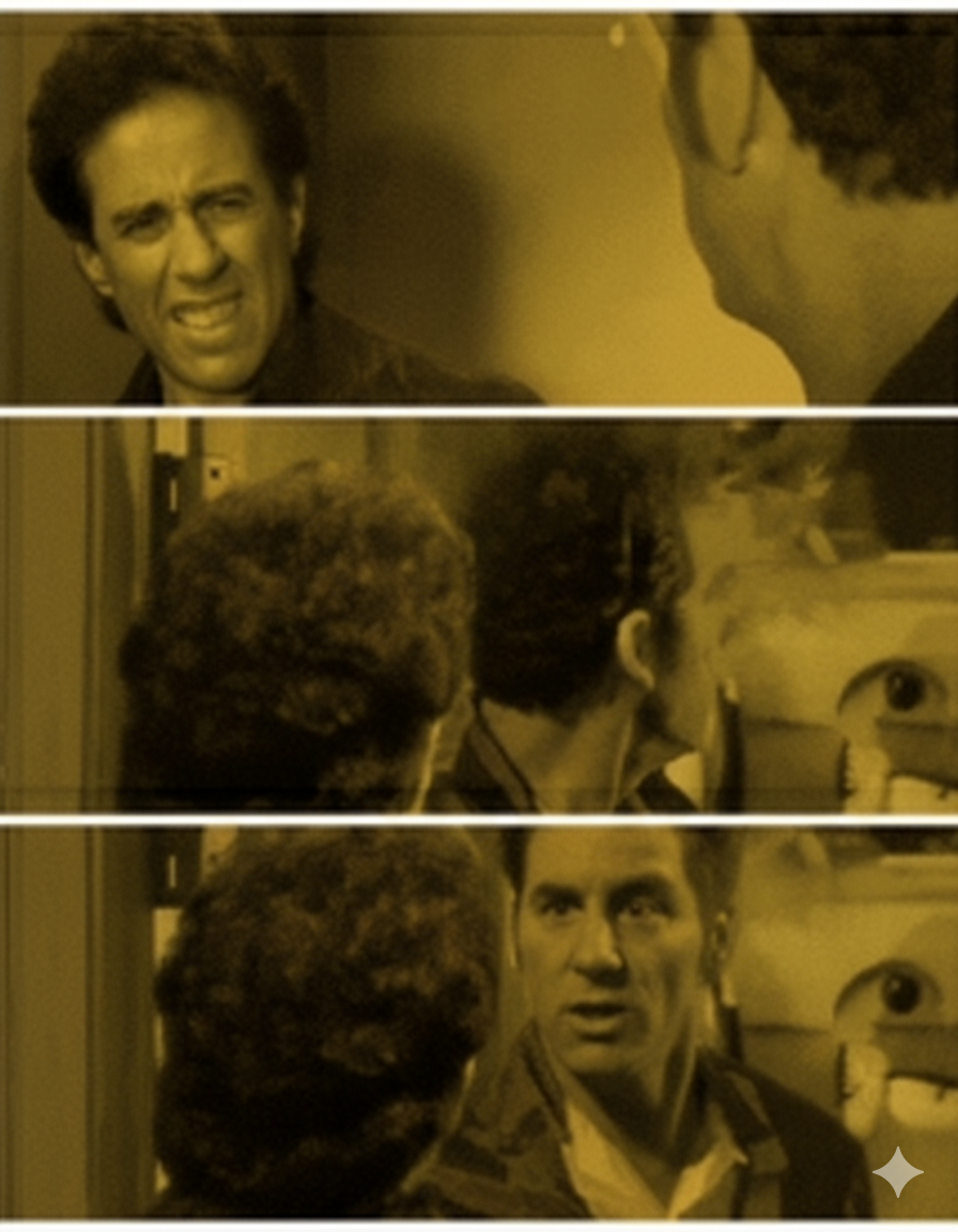 Kramer yellow Blank Meme Template