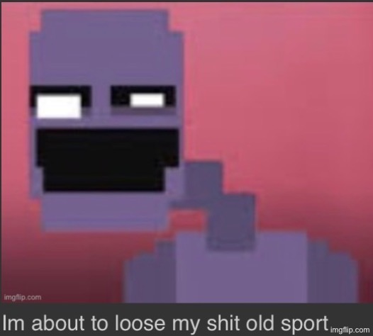 I'm about to loose my shit Blank Meme Template