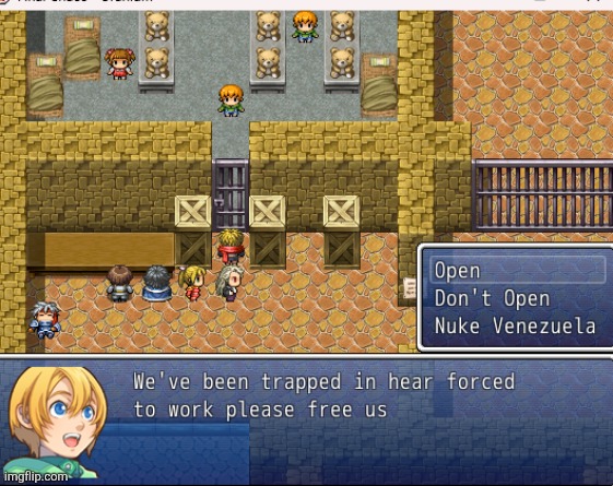 "why was that an option" | made w/ Imgflip meme maker