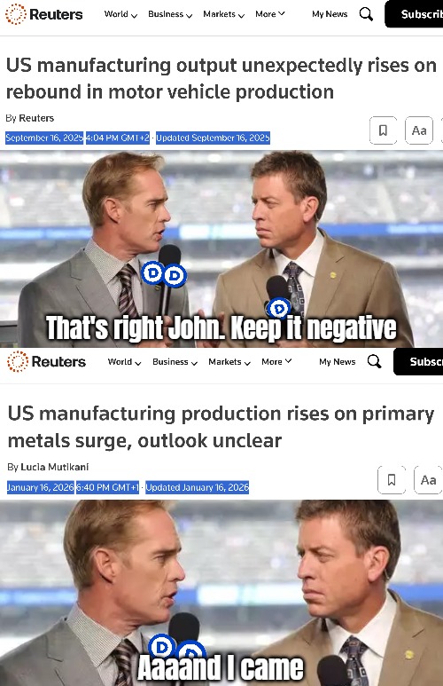 All... the time | That's right John. Keep it negative; Aaaand I came | image tagged in propaganda,trump derangement syndrome,democrats,liberal media,sports commentators | made w/ Imgflip meme maker