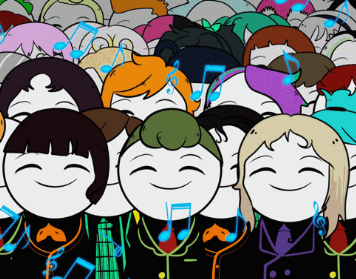 they cannot hear it but all will stop and listen Blank Meme Template