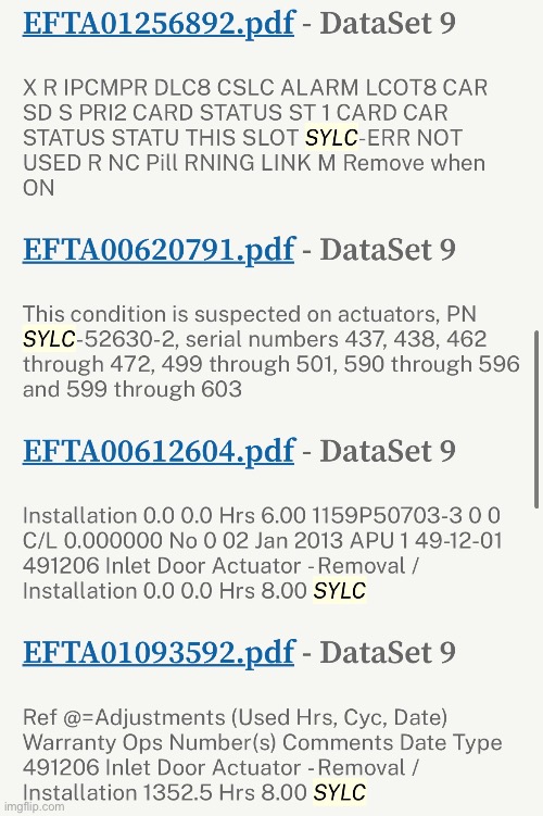 Every mention of Sylc in the files | made w/ Imgflip meme maker