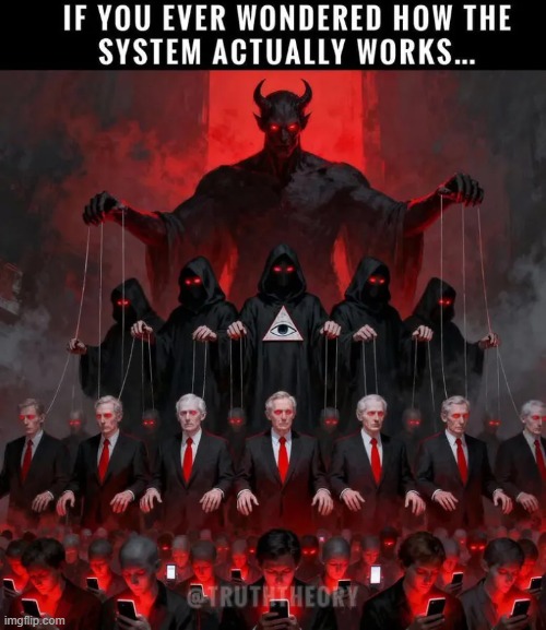 Rothschild and Rockefellers run and Control your Life, you are living in hell because of these powerful elitist Families. | image tagged in evil,cult,system,political meme,satan,politicians | made w/ Imgflip meme maker
