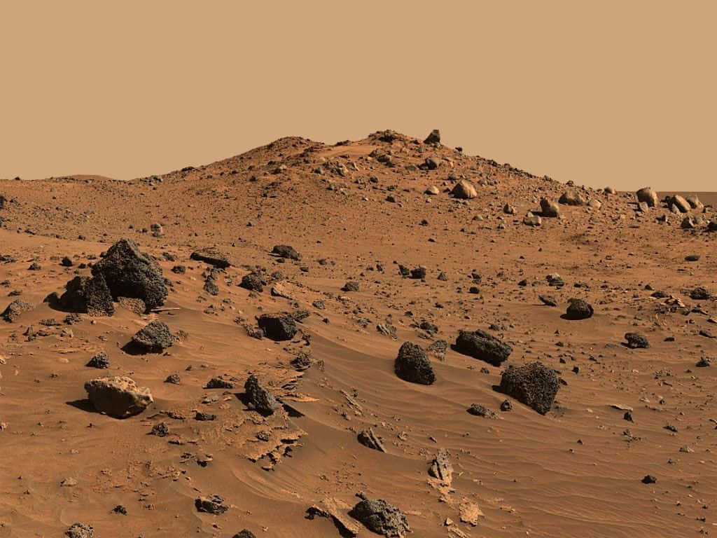 Mars Landscape Blank Meme Template