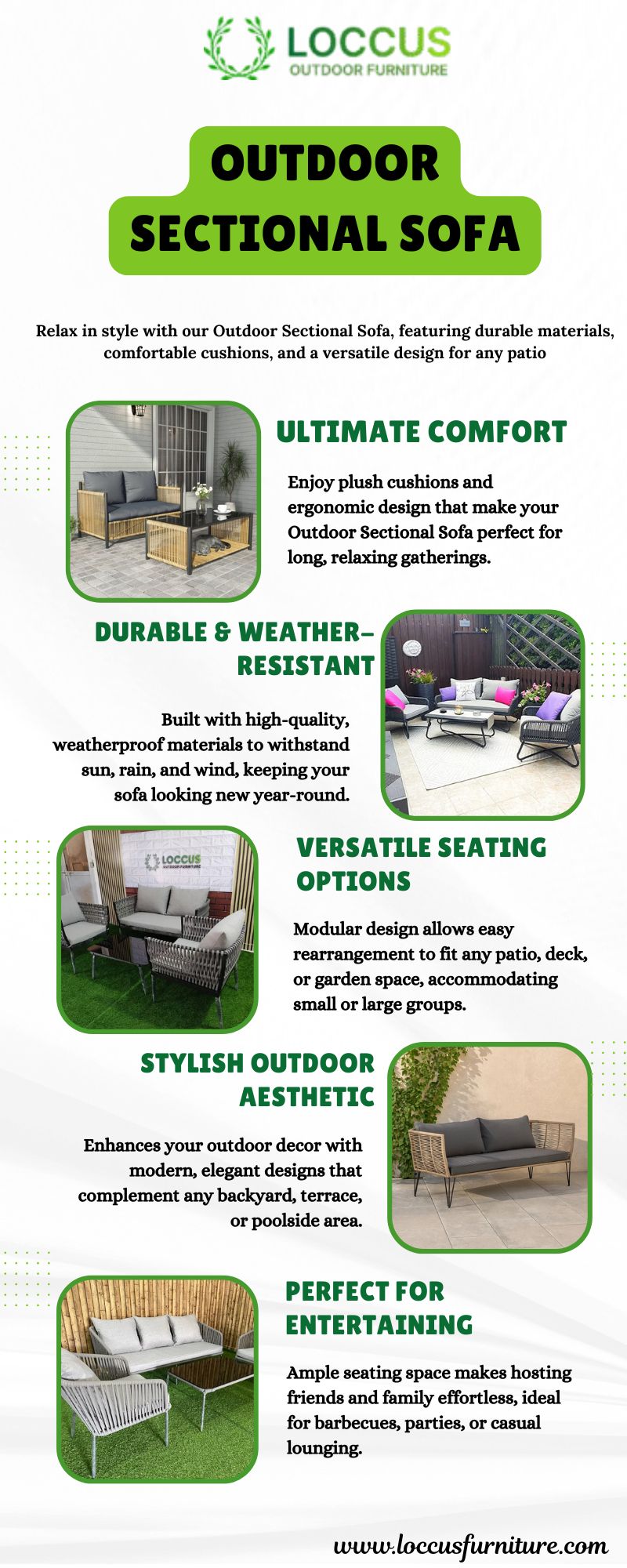 Outdoor Sectional Sofa Blank Meme Template