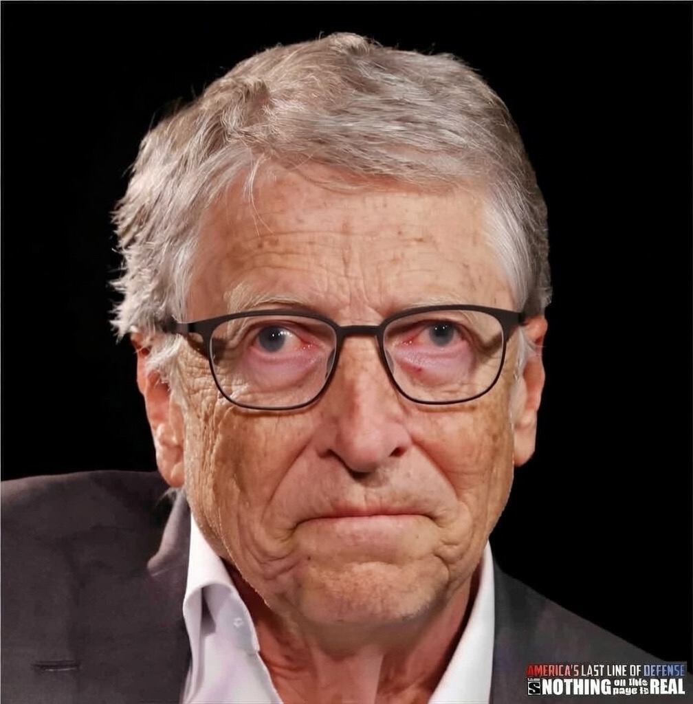 Bill Gates dopey Blank Meme Template