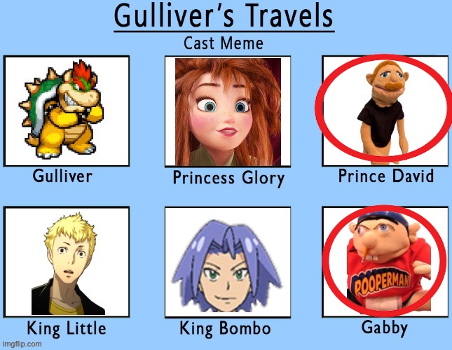 Jeffy and Brooklyn Guy?!?!?!?! | image tagged in movie cast meme | made w/ Imgflip meme maker