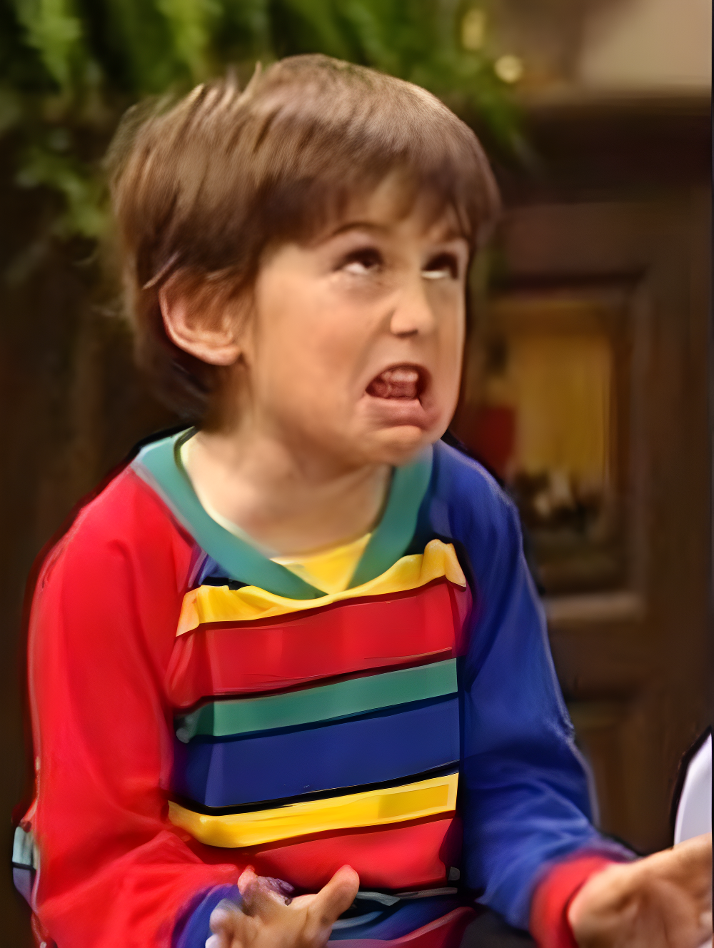 mocking kid Blank Meme Template