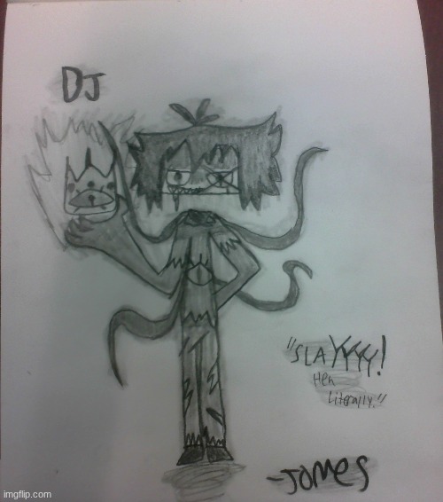 Yayyy! Dark Jomes! | image tagged in evil,mweheheh,drawing | made w/ Imgflip meme maker