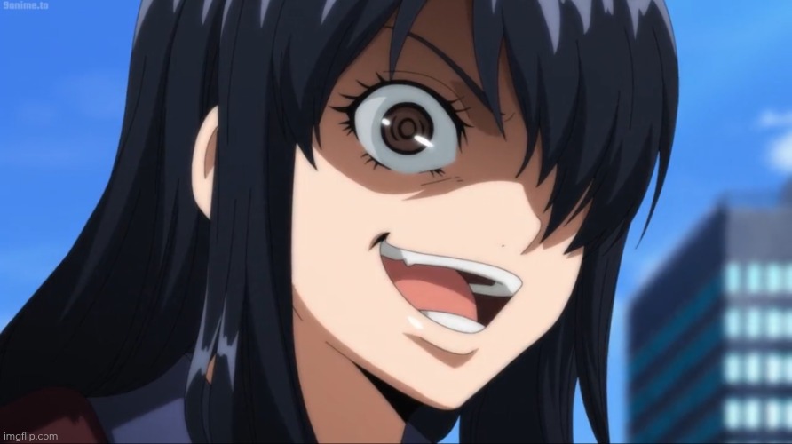 Yuri Honjo gone insane! | image tagged in yuri honjo gone insane | made w/ Imgflip meme maker