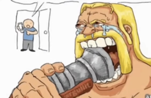 High Quality Barbarian with Musket Blank Meme Template